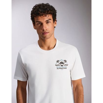 Alpinestars BESTELLUNG CSF Kurzärmeliges T-Shirt - Weiß / Schwarz