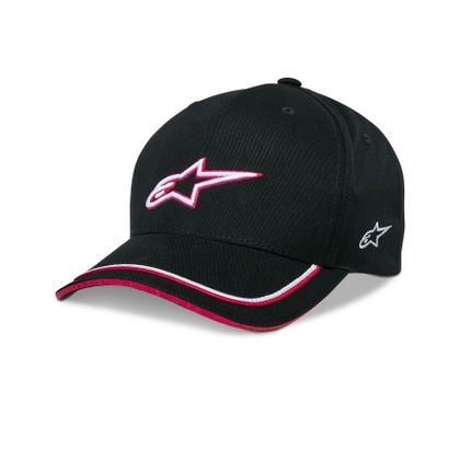Casquette Alpinestars ASCENSION SNP H - Noir / Rouge Ref : AP3869 / 1235-81425-1030-OS 