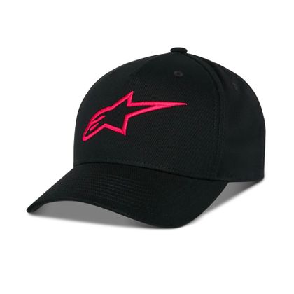 Casquette Alpinestars AGELESS SNAPBACK HAT - Noir / Rouge Ref : AP4409 