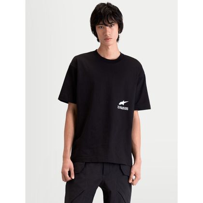 T-Shirt manches courtes Alpinestars INSTITUTE OVERSIZED - Noir