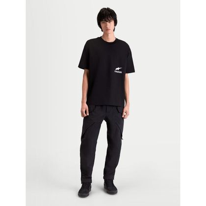 T-Shirt manches courtes Alpinestars INSTITUTE OVERSIZED - Noir
