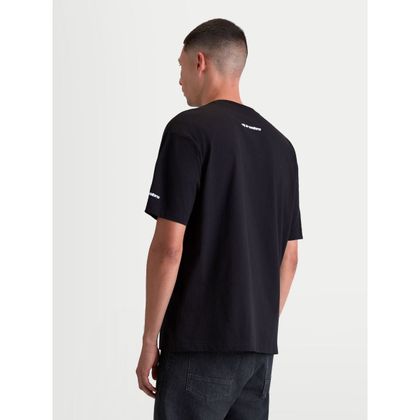 T-Shirt manches courtes Alpinestars MANDATE OVERSIZED - Noir