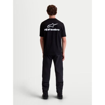 Alpinestars COMBO BACK Kurzärmeliges T-Shirt - Schwarz / Weiß