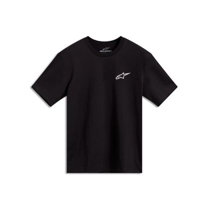 Alpinestars COMBO BACK Kurzärmeliges T-Shirt - Schwarz / Weiß Ref : AP4402 
