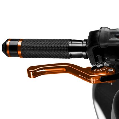 Levier de frein Puig Court 3.0 Orange Universel - Noir