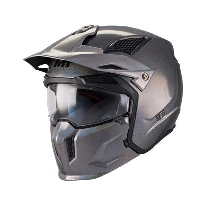 Kask jet MT HELMETS STREETFIGHTER SV S - PURE - Szary Nr ref.: MTH0234 