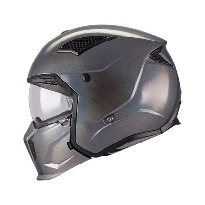Kask jet MT HELMETS STREETFIGHTER SV S - PURE - Szary
