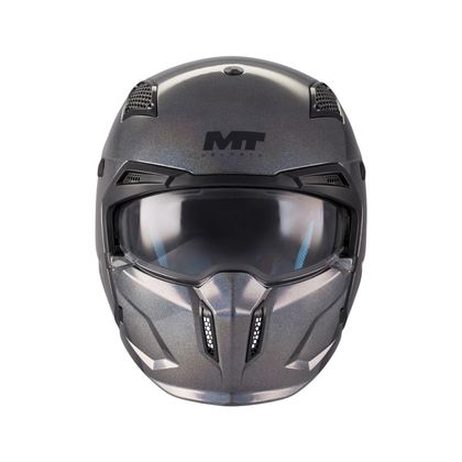 Kask jet MT HELMETS STREETFIGHTER SV S - PURE - Szary