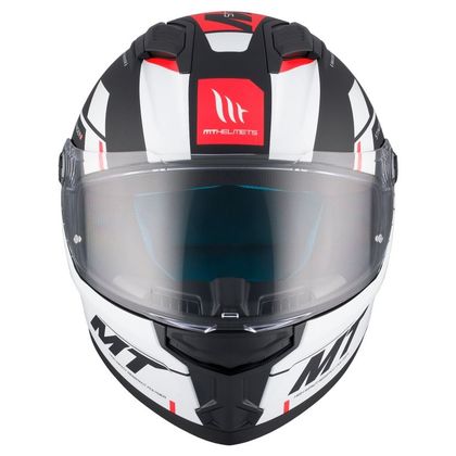 Casque MT HELMETS STINGER 2 - ZIVZE - Noir / Blanc