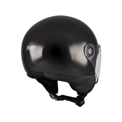 Casque jet MT HELMETS STREET S - PURE - Noir