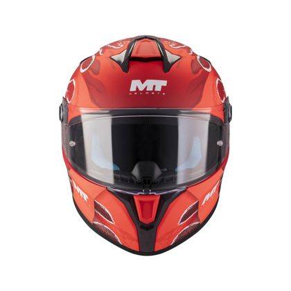 Capacete integral MT HELMETS TARGO S - YAMANAKA - Vermelho