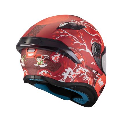 Capacete integral MT HELMETS TARGO S - YAMANAKA - Vermelho