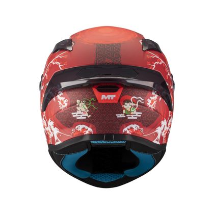Capacete integral MT HELMETS TARGO S - YAMANAKA - Vermelho