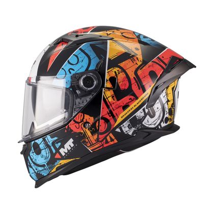 Integrálny prilba MT HELMETS BRAKER SV - BLACKBOARD - Viacfarebný
