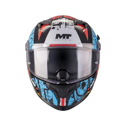 Integrálny prilba MT HELMETS BRAKER SV - BLACKBOARD - Viacfarebný