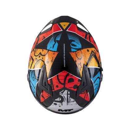 Integrálny prilba MT HELMETS BRAKER SV - BLACKBOARD - Viacfarebný