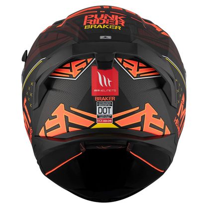 MT HELMETS BRAKER SV - PUNK RIDER Full-face helmet