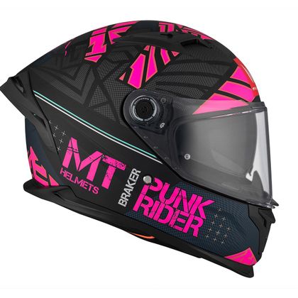 MT HELMETS BRAKER SV - PUNK RIDER Full-face helmet