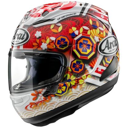 Arai RX-7V EVO - NAKAGAMI GP3 - REPLICA Helmet - White / Red