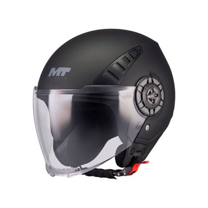 Otvorený prilba MT HELMETS AERIS - PURE MATT - Čierna Ref : MTH0220 