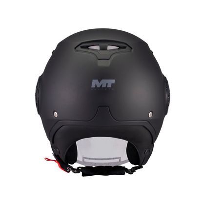 Otvorený prilba MT HELMETS AERIS - PURE MATT - Čierna