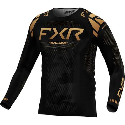 FXR HELIUM MX 25 CHILD 2026 Cross jersey - Black / Yellow Ref : FXR0857 