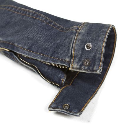 Giacca Jean Helstons CANNONBALL TEXTILE - DIRTY - Blu