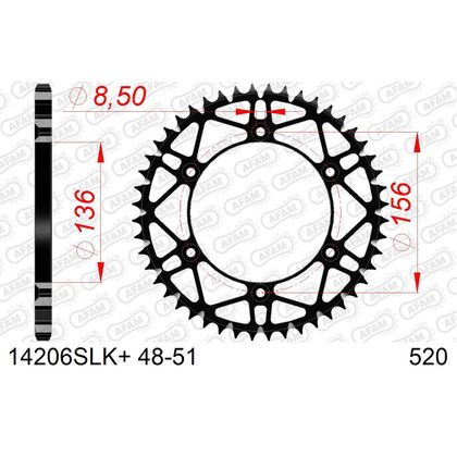 AFAM 520 Typ Aluminium Ketten-Set