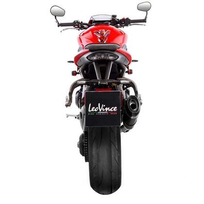 Silencieux Leo Vince Factory S embout carbone