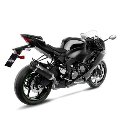 Silencieux Leo Vince LV ONE embout carbone - Noir