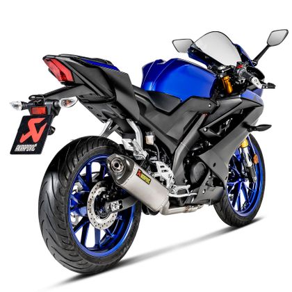 Ligne Complète Akrapovic Racing Titane embout carbone