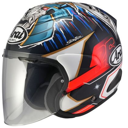 Arai SZ-R VAS EVO - PEDROSA SHOGUN - REPLICA Helm - Zwart / Rood Ref: AI0637 