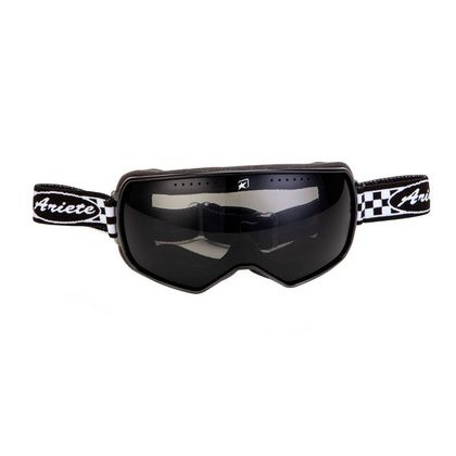Gafas para moto Ariete FEATHER LITE BLACK/WHITE