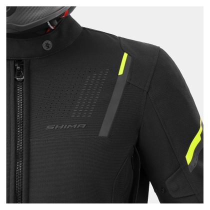 Blouson Moto Shima RUSH 3.0 - Noir / Jaune