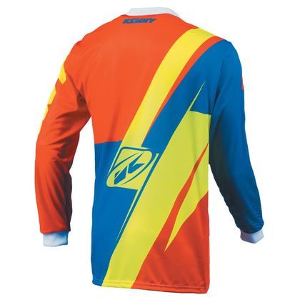 Camiseta de motocross Kenny TRACK EDICIÓN LIMITADA ML  NARANJA AZUL AMARILLO FLÚOR 2015