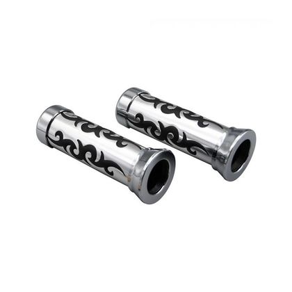 Bike It 25 MM LEFT 28 MM RIGHT Universal Handlebar grips - Grey