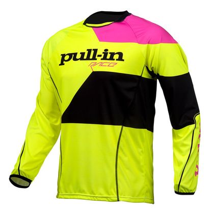Maillot cross Pull-in FIGHTER  JAUNE FLUO ROSE FLUO 2016 Ref : PUL0112 