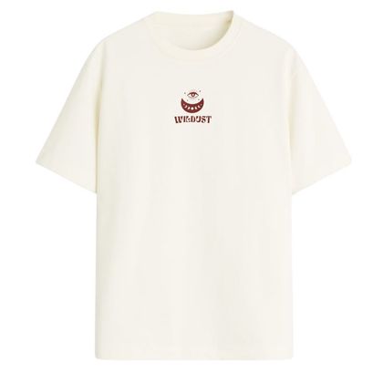 T-Shirt manches courtes Wildust WILD HEART - Beige Ref : WILD0026 