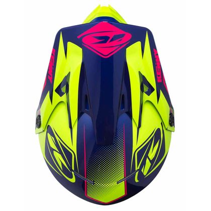Casque cross Kenny TRACK - MARINE / ROSE / LIME - 2017