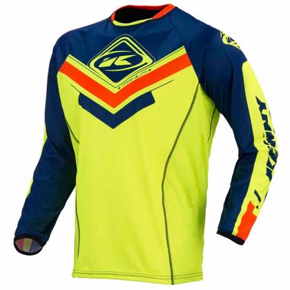 Camiseta de motocross Kenny TITANIUM - AZUL MARINO/AMARILLO FLÚOR - 2017 2017 Ref : KE0634 