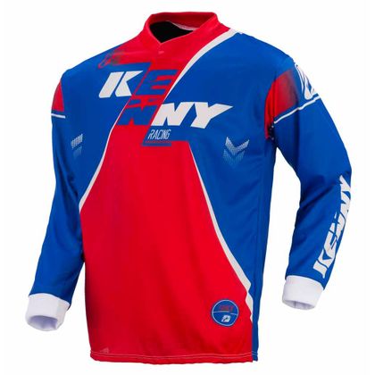Camiseta de motocross Kenny TRACK YOUTH - AZUL/ROJO -  Ref : KE0671 