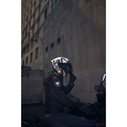 Kask jet Shark SKWAL JET CUP REPLICA ZARCO SUZUKA Mat - Czarny / Biały