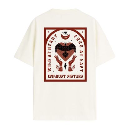 T-Shirt manches courtes Wildust WILD HEART - Beige