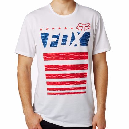 T-Shirt manches courtes Fox RED WHITE AND TRUE - 2018