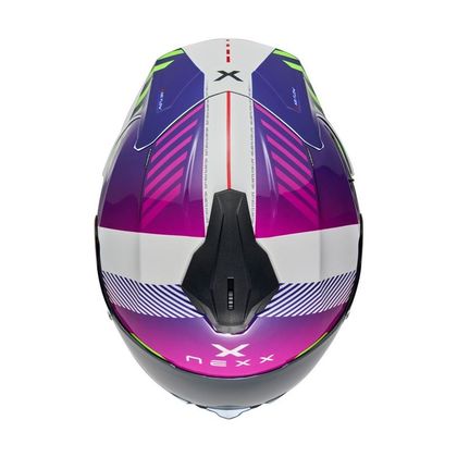 Nexx Y.100R - FADE Helmet - Purple / White