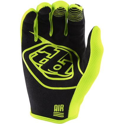 Gants cross TroyLee design AIR YOUTH - SOLID - YELLOW FLUO