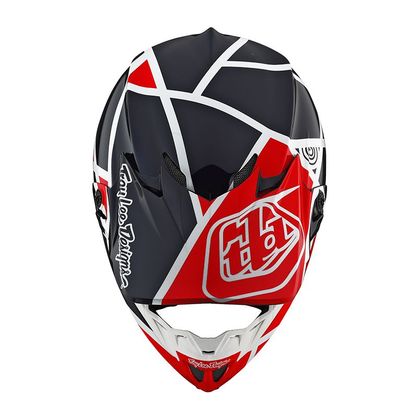 Casco de motocross TroyLee design SE4 COMPUESTO METRIC RED/NAVY 2019