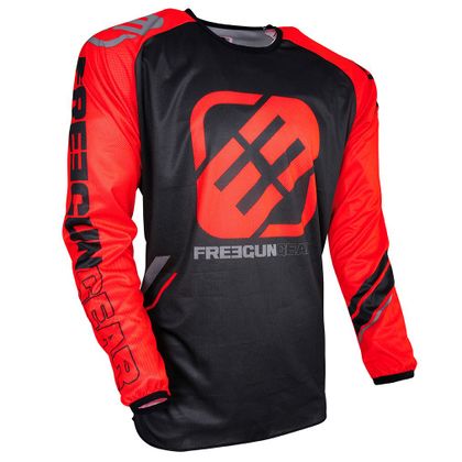 Camiseta de motocross Shot by Freegun DEVO COLLEGE NEON ORANGE 2020 - Naranja Ref : FRG0230 