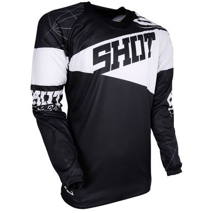 Camiseta de motocross Shot CONTACT INFINITE BLACK WHITE 2018 Ref : SO1118 