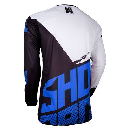 Camiseta de motocross Shot DEVO VENOM BLUE ENFANT